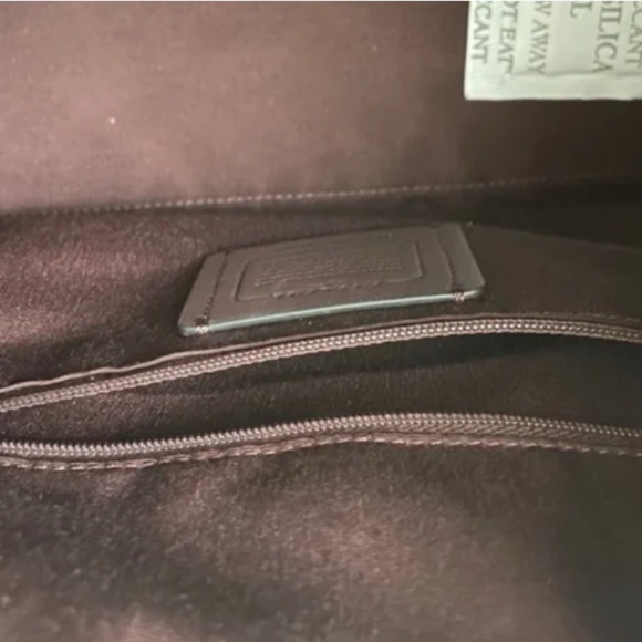 COACH Darcie Carryall in Signature Rose Print CL466 Authentic NEW!! - Picture 6 of 7